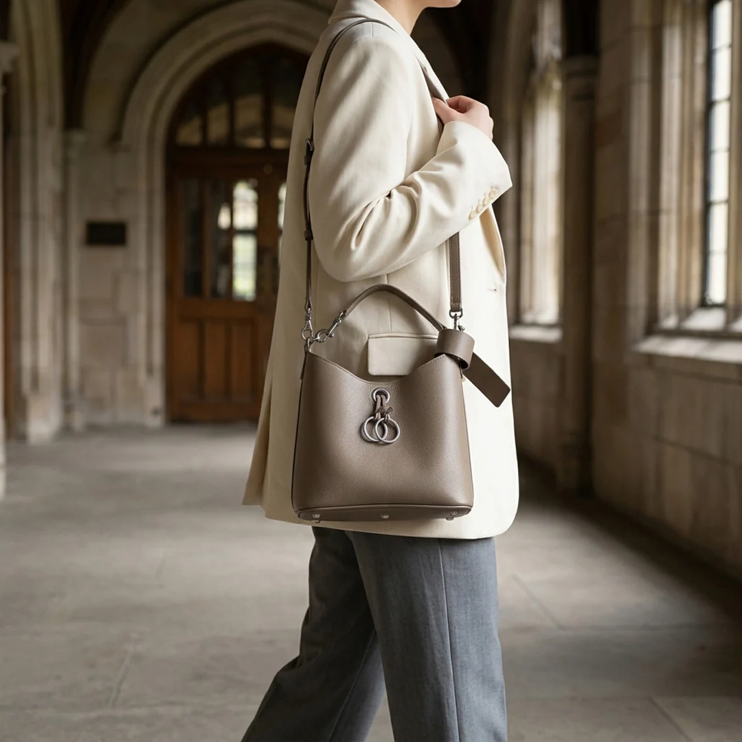 Aria Ring Bucket Bag - Image 13
