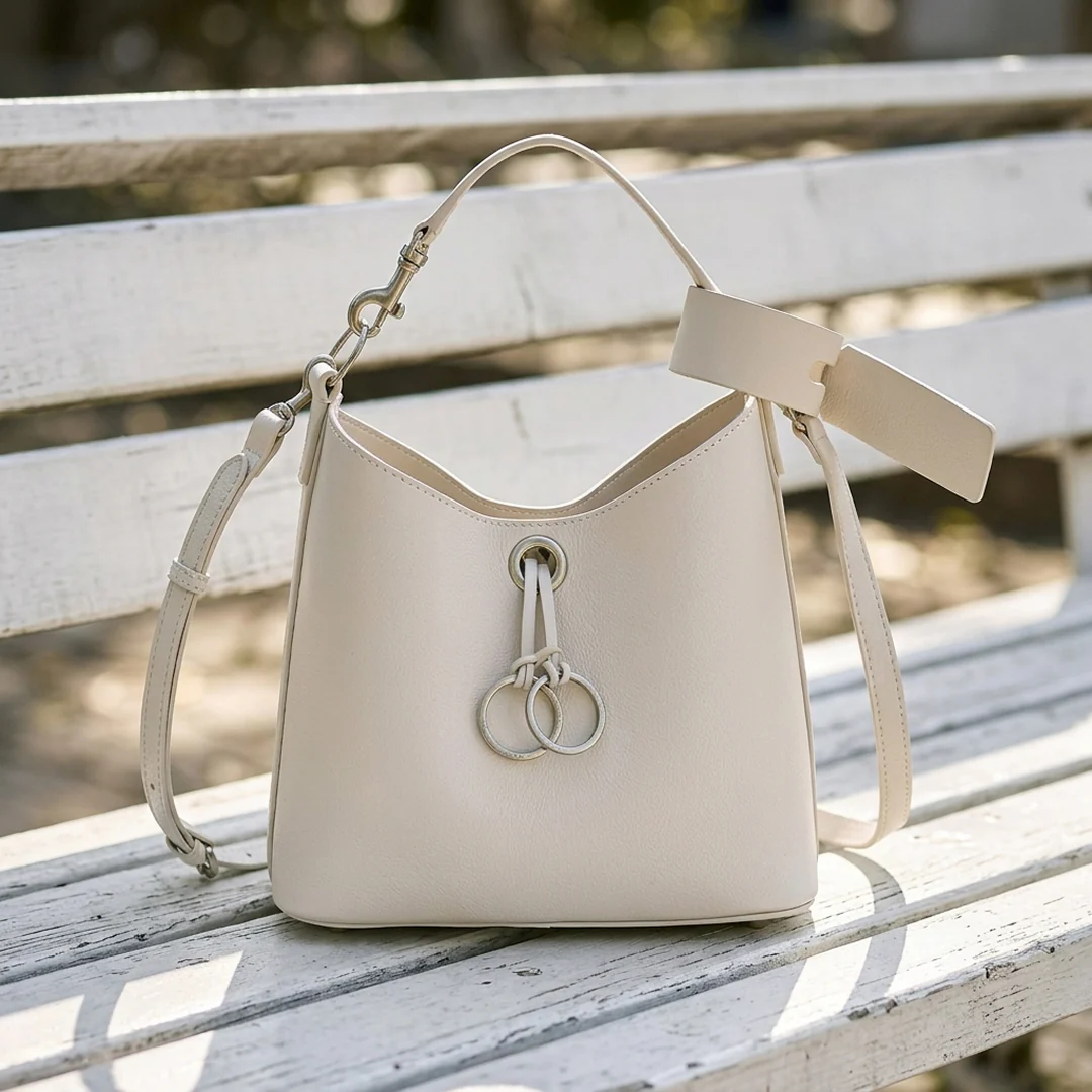 Aria Ring Bucket Bag - Image 9