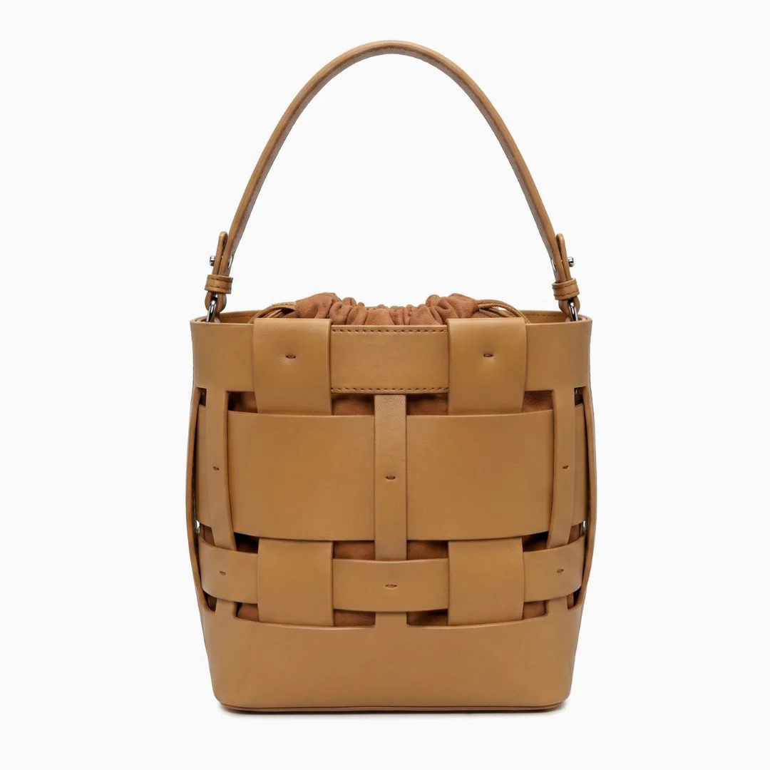 Bianca Woven Bucket Bag - Image 6