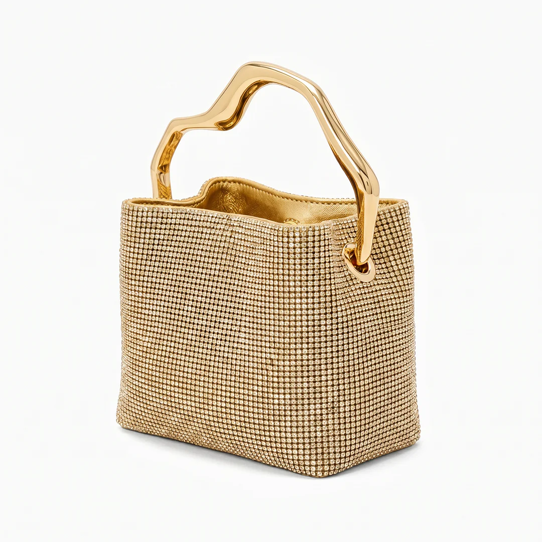 Celeste Crystal Bucket Bag - Image 4