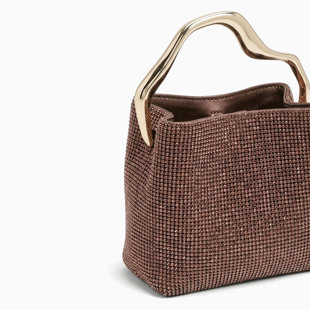 Celeste Crystal Bucket Bag - Image 8