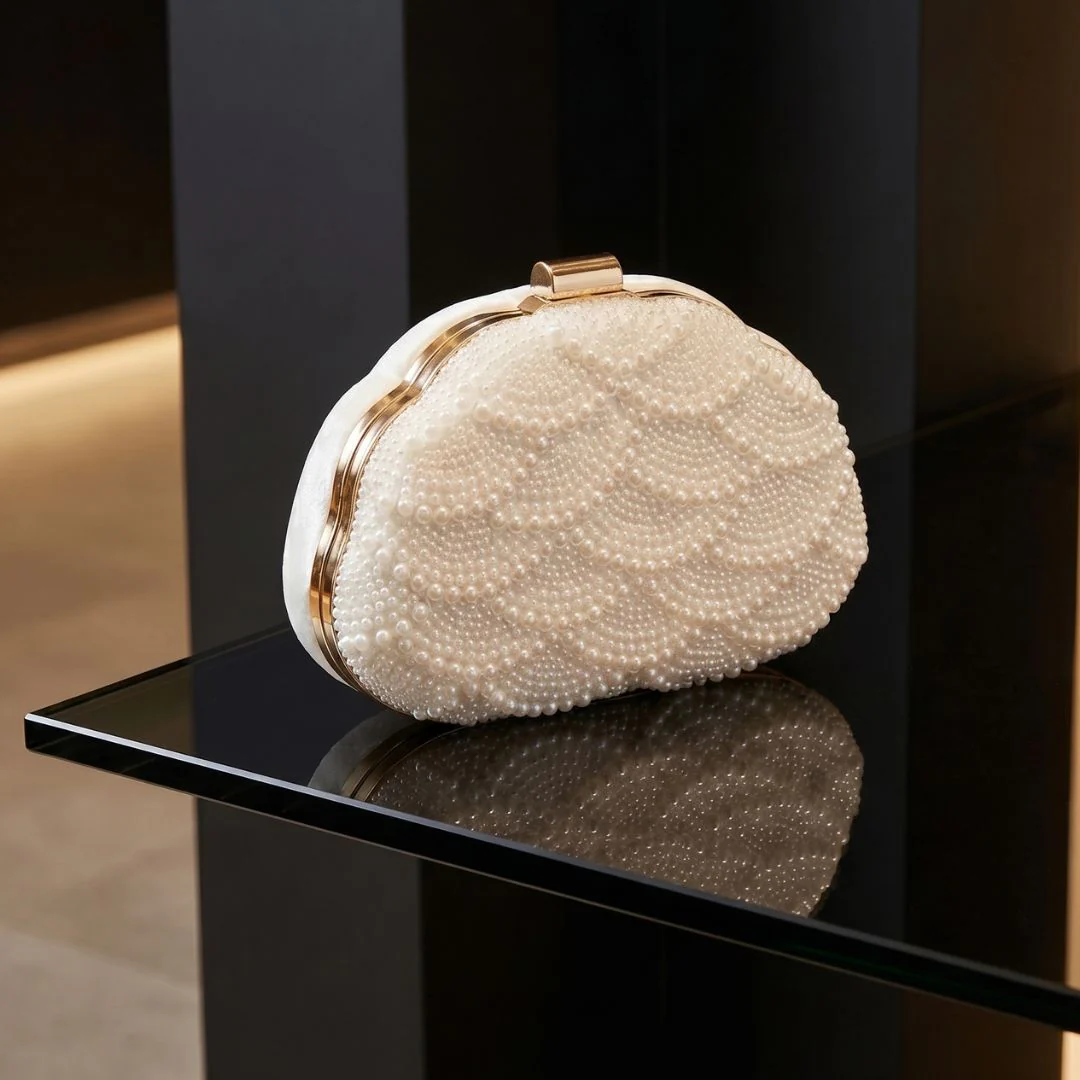 Celestine Pearl Clutch - Image 4