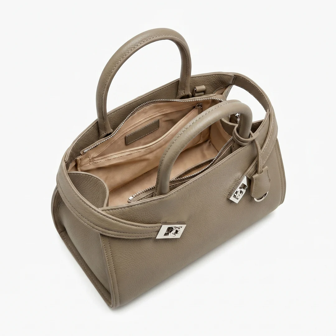 Clarisse Structured Top-Handle Bag - Image 15