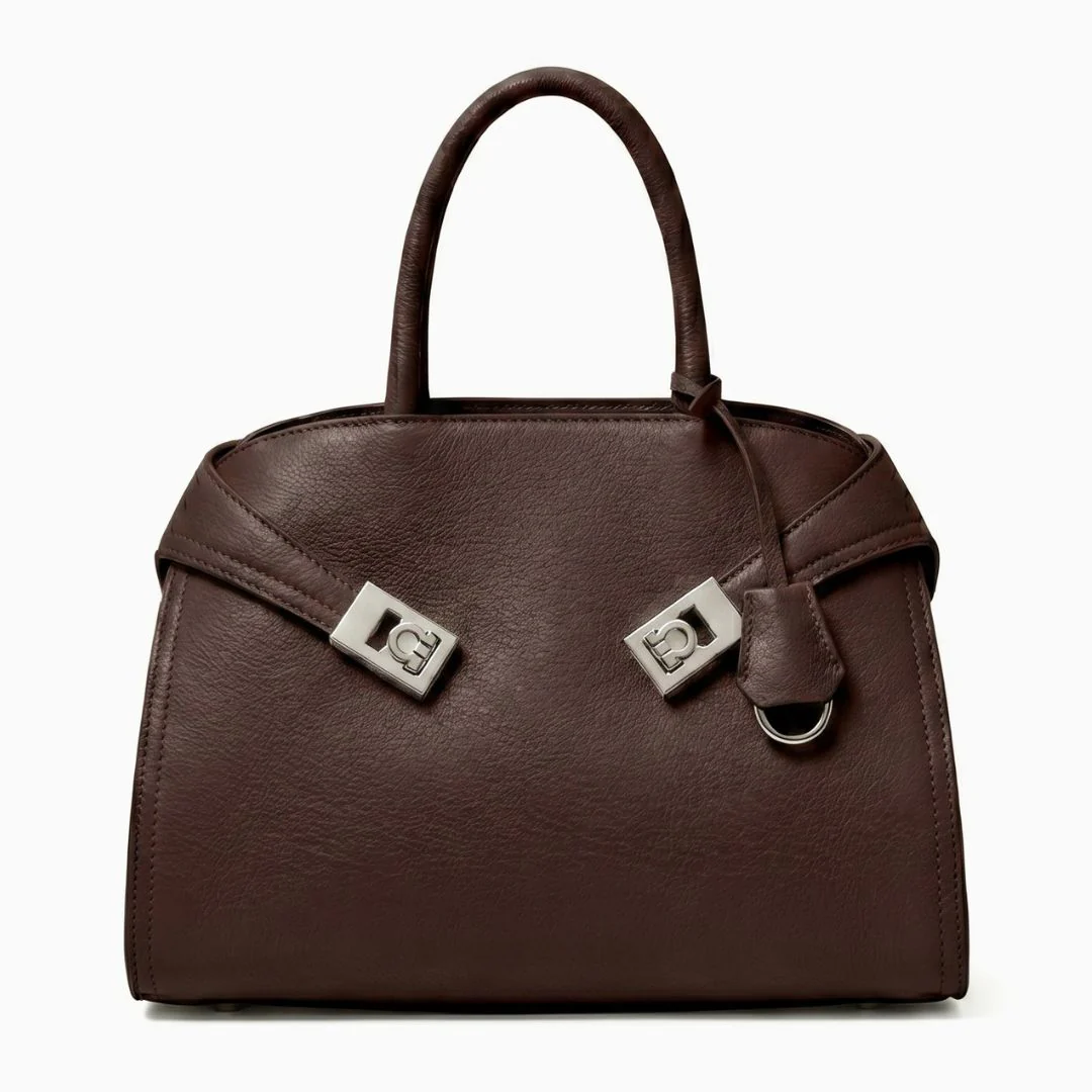 Clarisse Structured Top-Handle Bag - Image 16