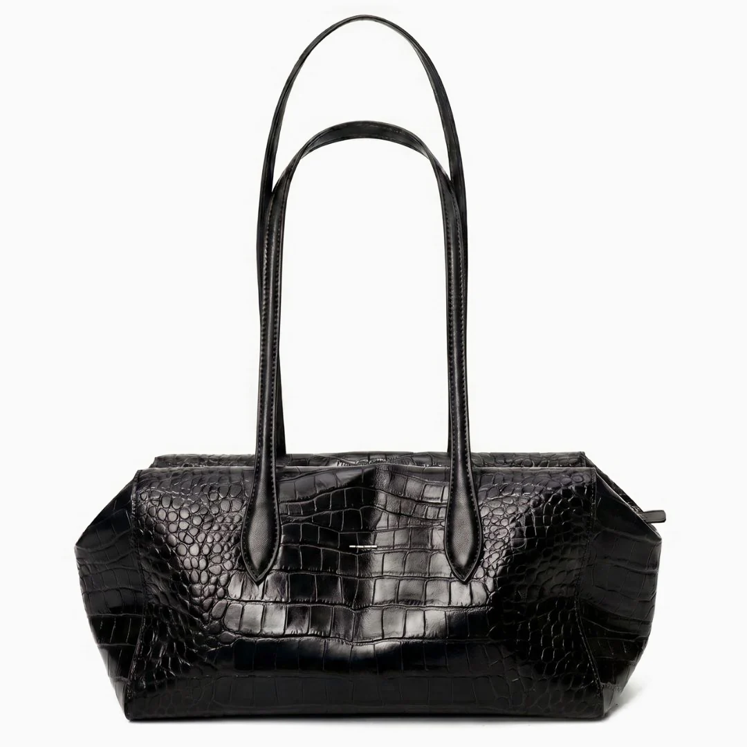 Constance Croc-Embossed Tote