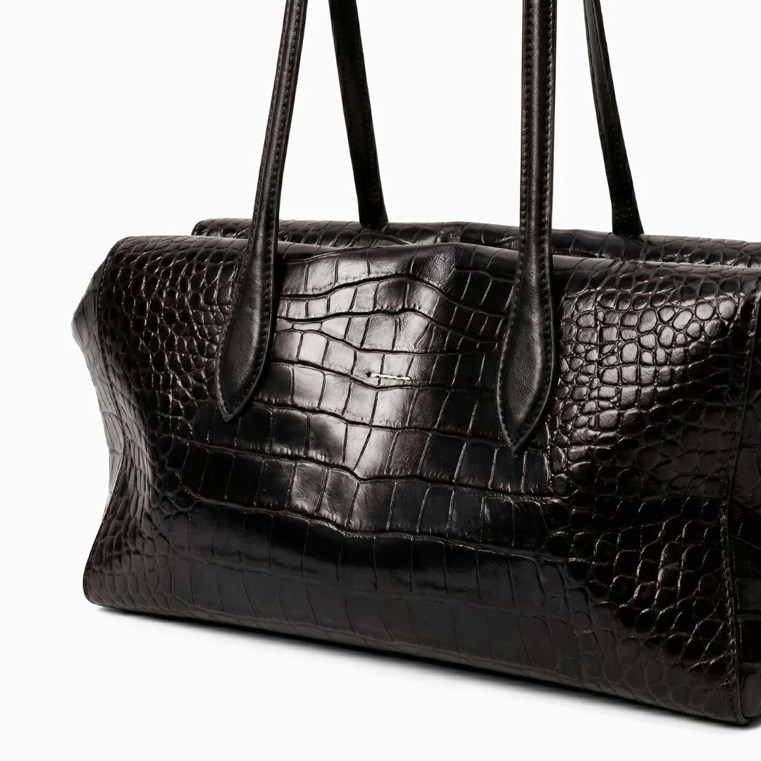 Constance Croc-Embossed Tote - Image 2