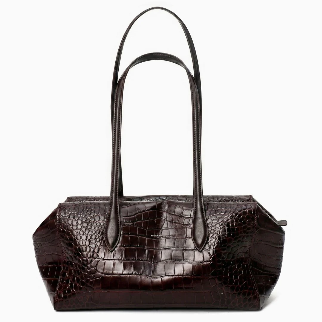 Constance Croc-Embossed Tote - Image 6