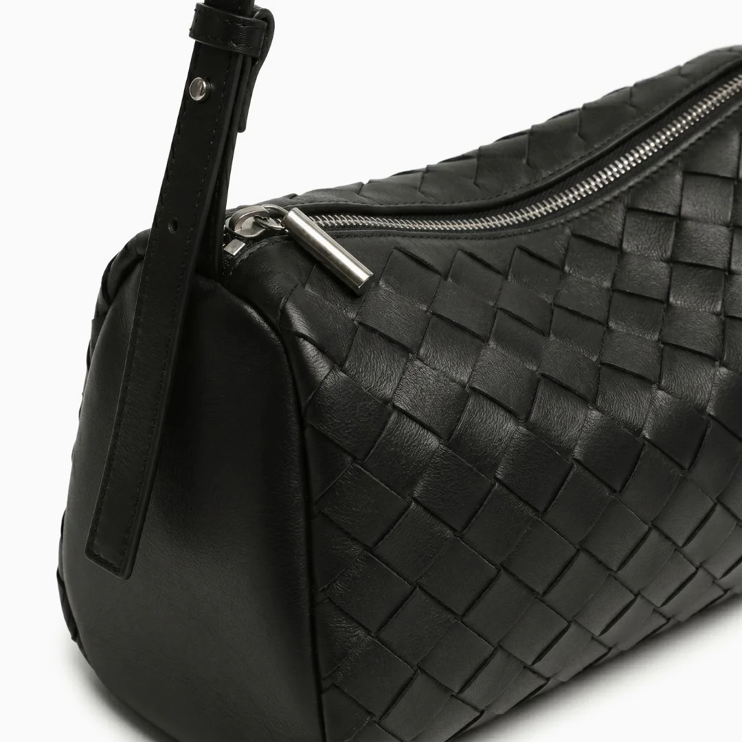 Daria Woven Barrel Bag - Image 2