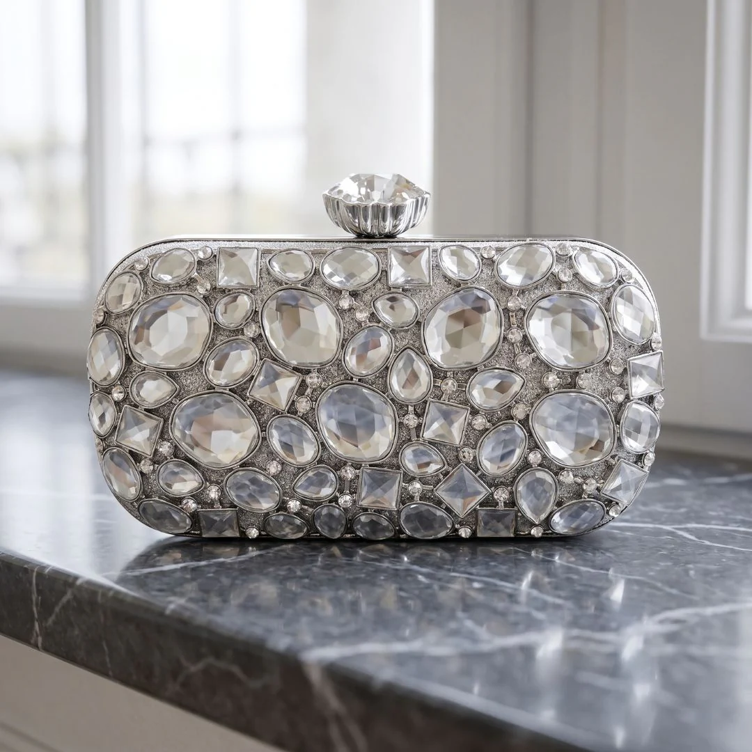 Diamante Crystal Minaudière - Image 9