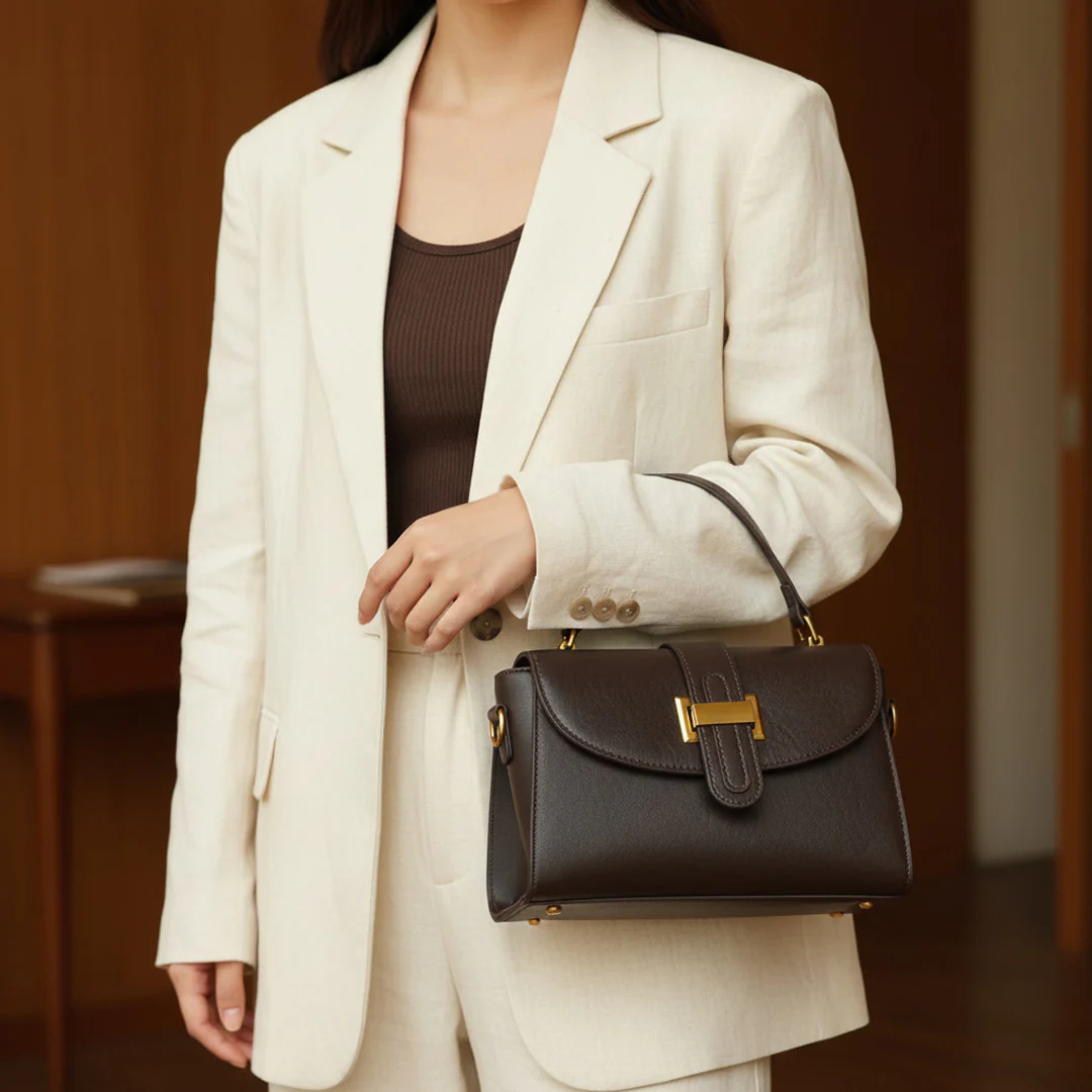 Emmeline Structured Handbag - Image 26