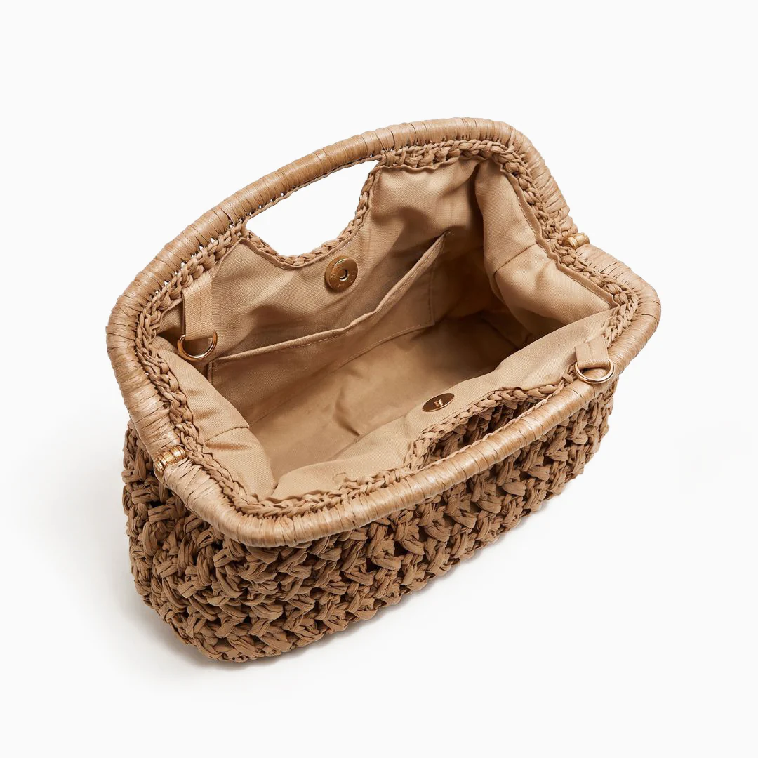 Florentine Crochet Chain Bag - Image 10