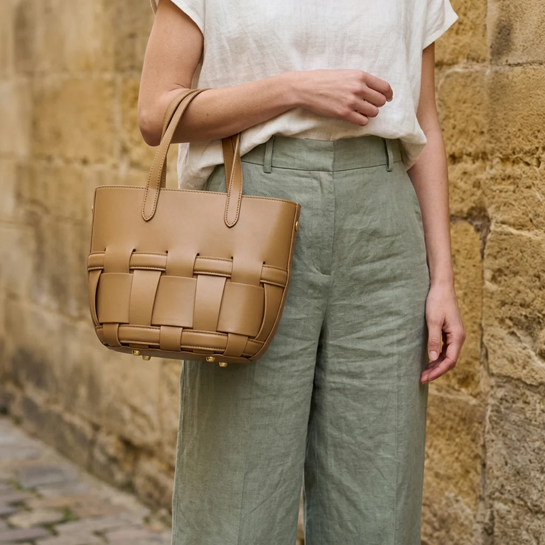 Gianna Basket Tote - Image 13