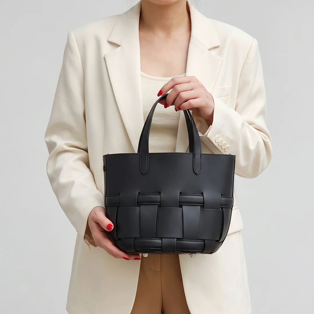 Gianna Basket Tote - Image 3