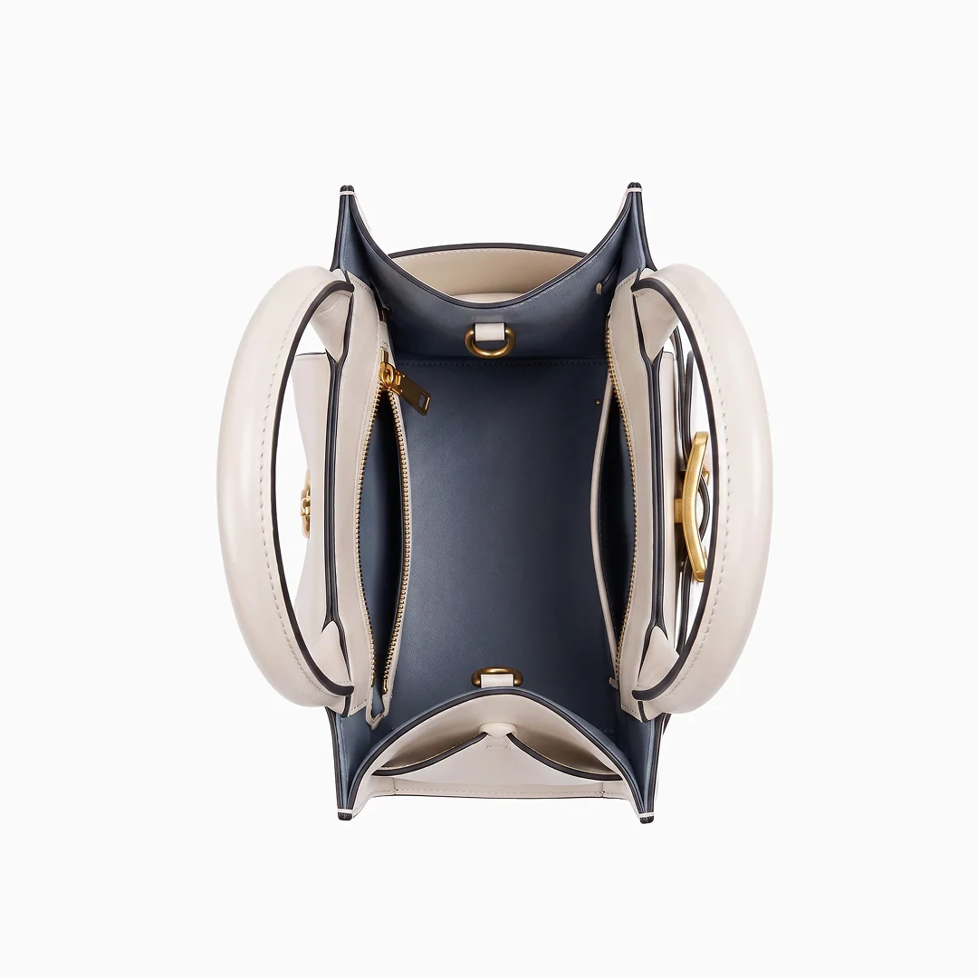Greta Buckle Top-Handle Bag - Image 10