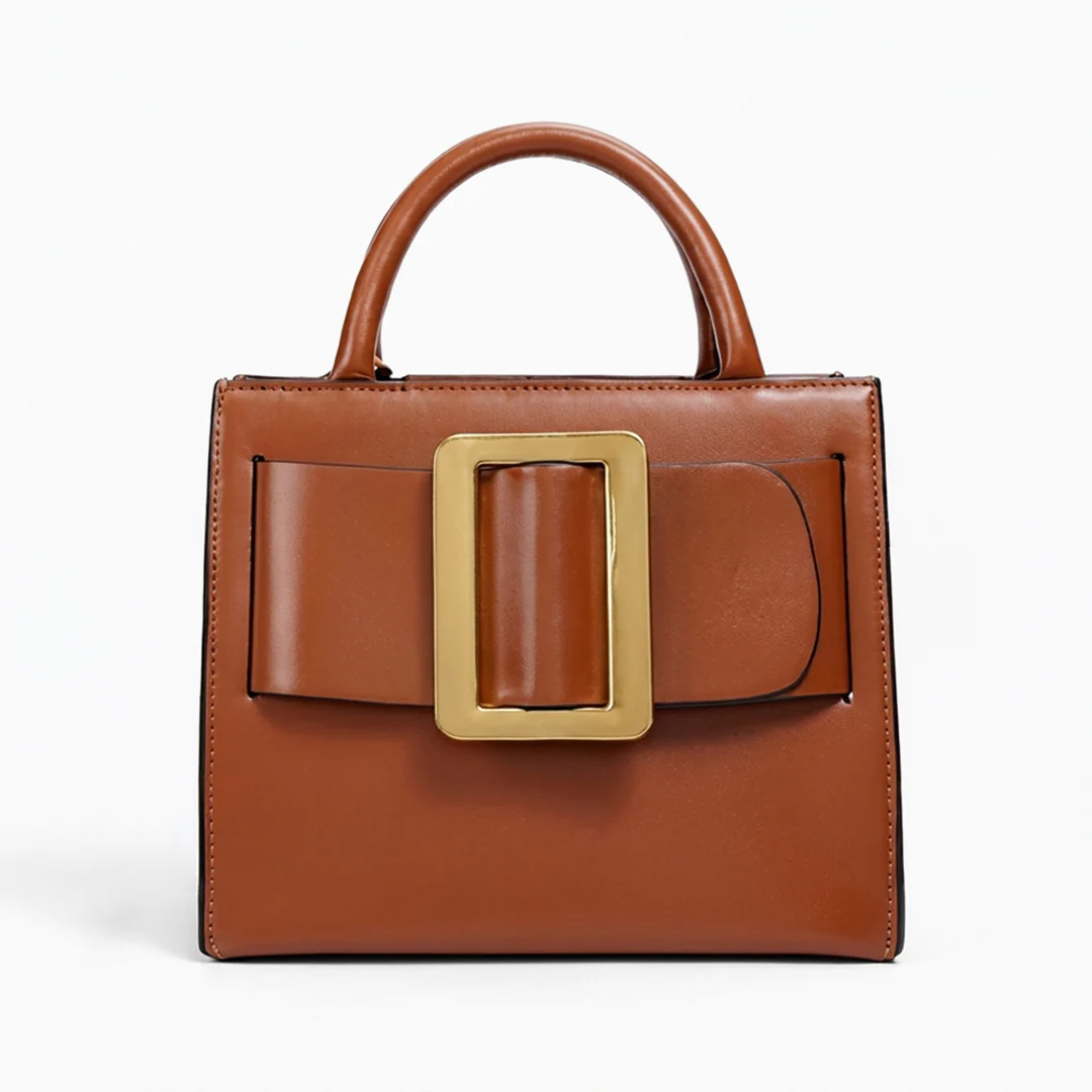 Greta Buckle Top-Handle Bag - Image 16