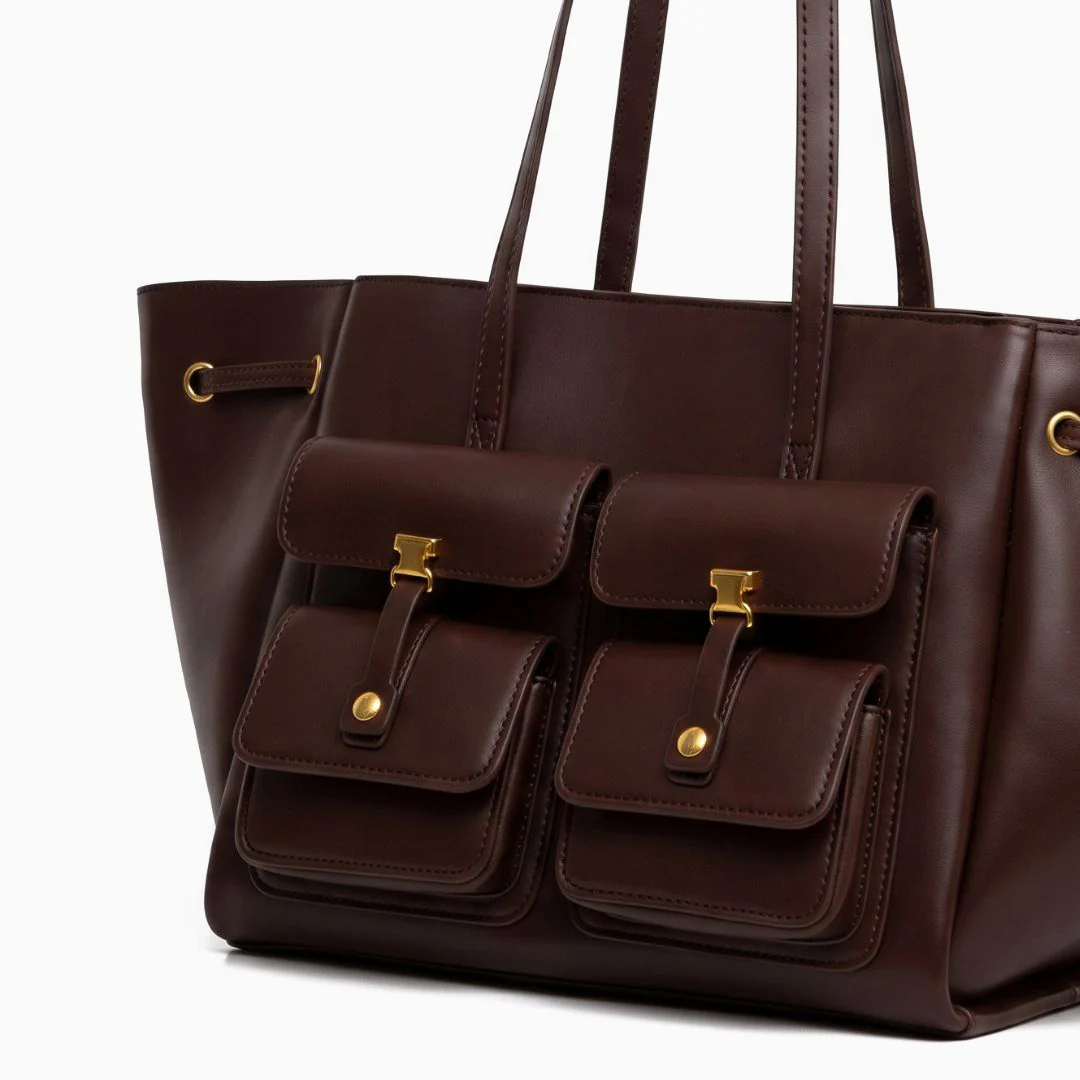 Harlow Double Pocket Tote - Image 7