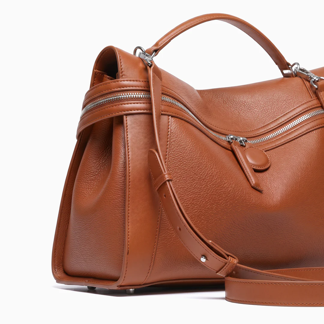 Harper Leather Tote - Image 7