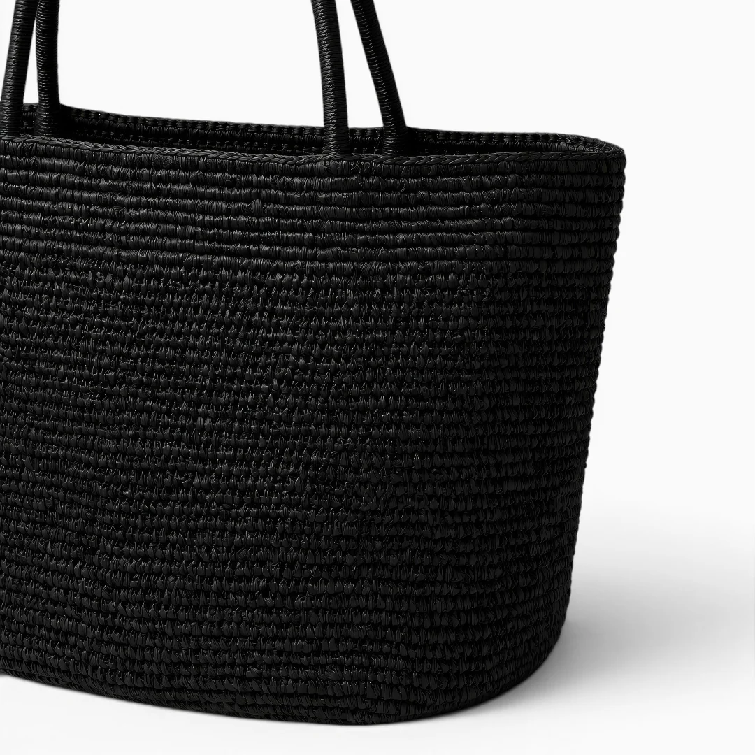 Isla Raffia Tote - Image 10