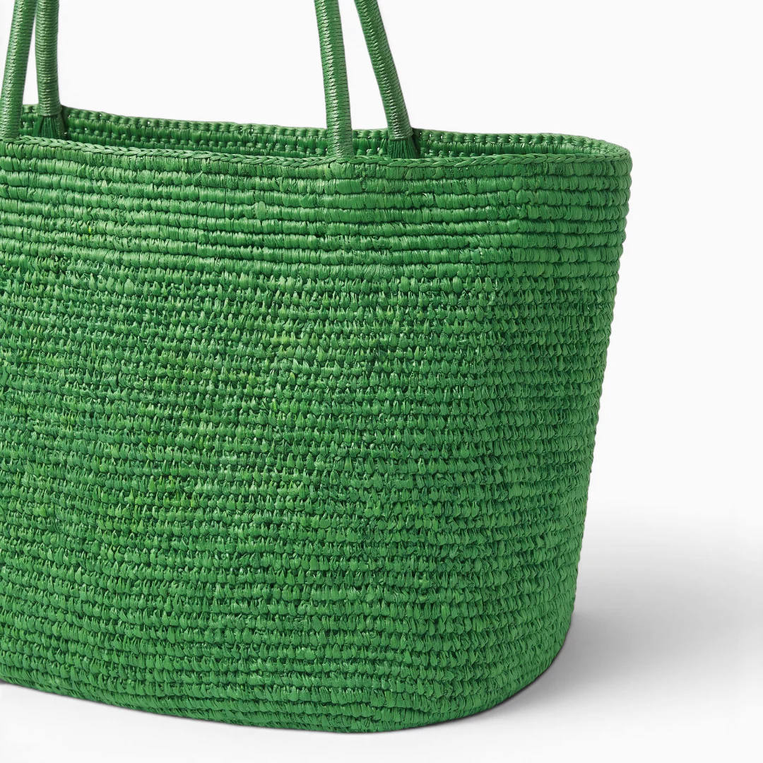 Isla Raffia Tote - Image 14