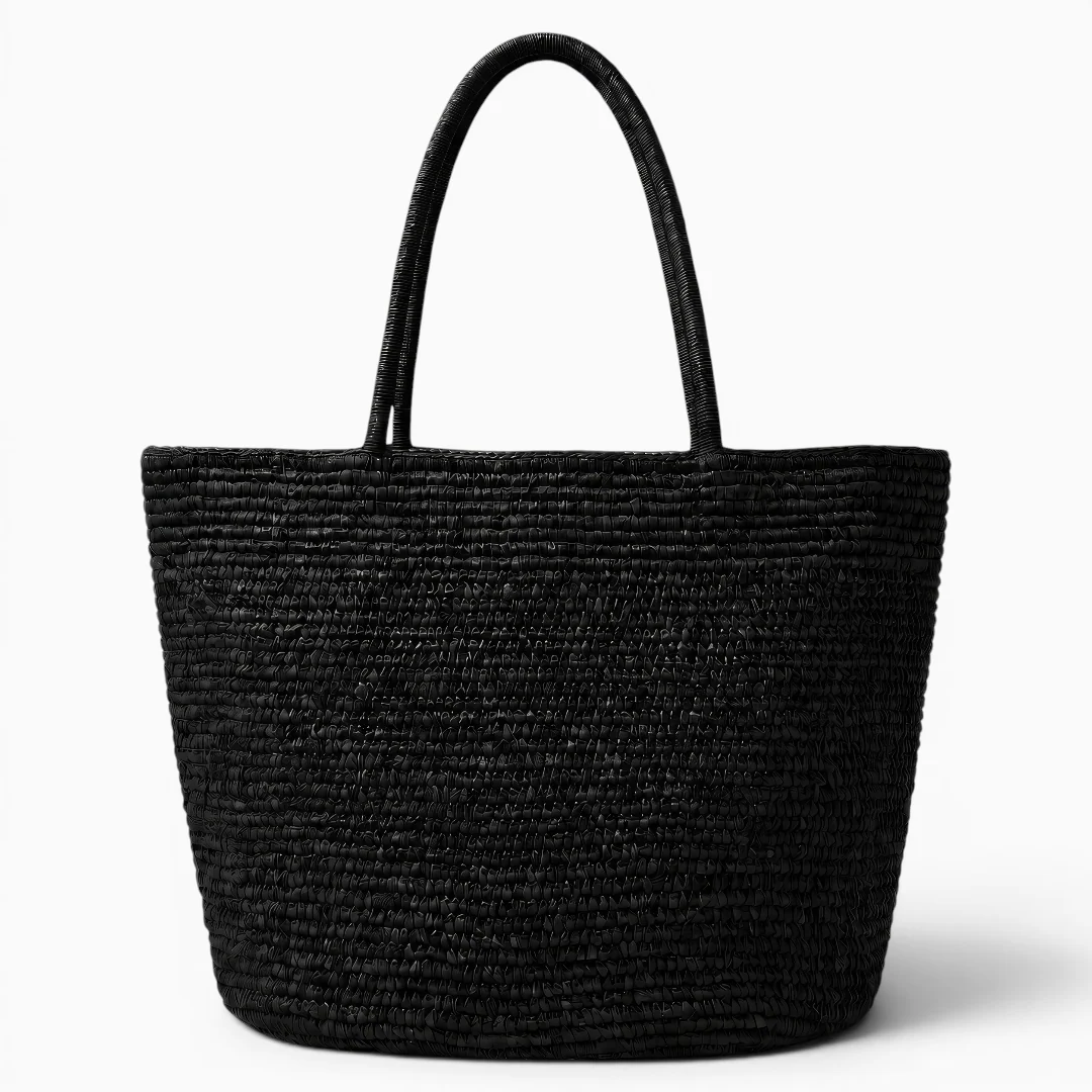 Isla Raffia Tote - Image 9