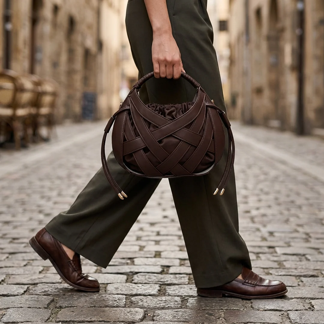 Marcheline Cage Bucket Bag - Image 8