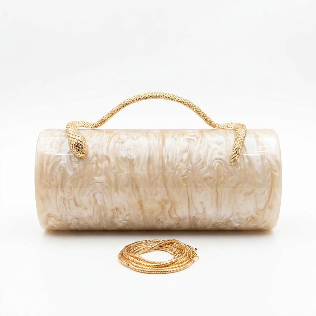Maren Acrylic Clutch Bag - Image 21