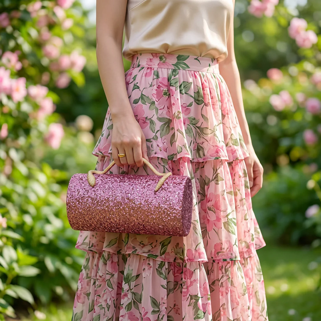 Maren Crystals Clutch Bag - Image 16