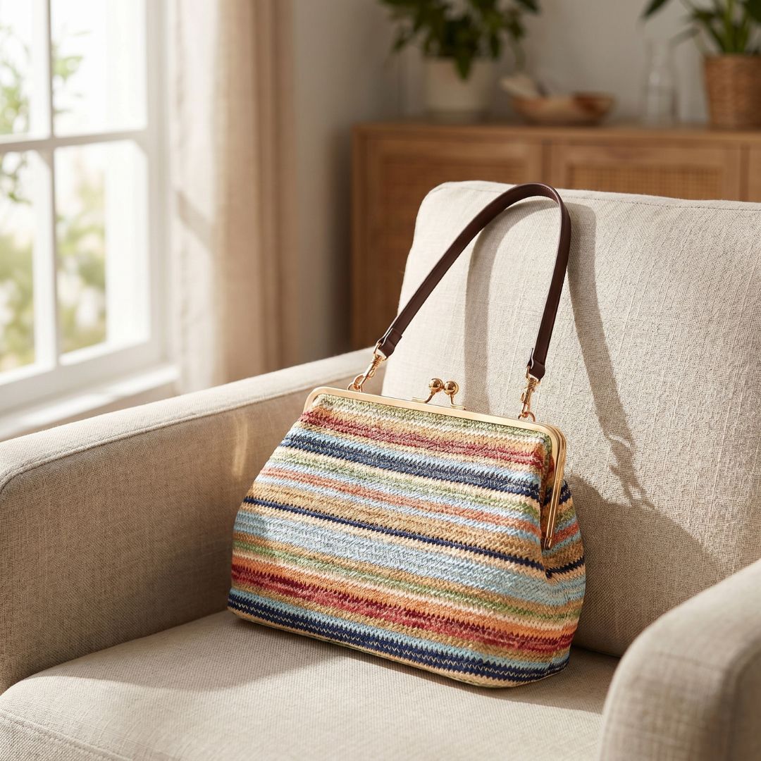 Margaux Kiss-Lock Frame Bag - Image 9
