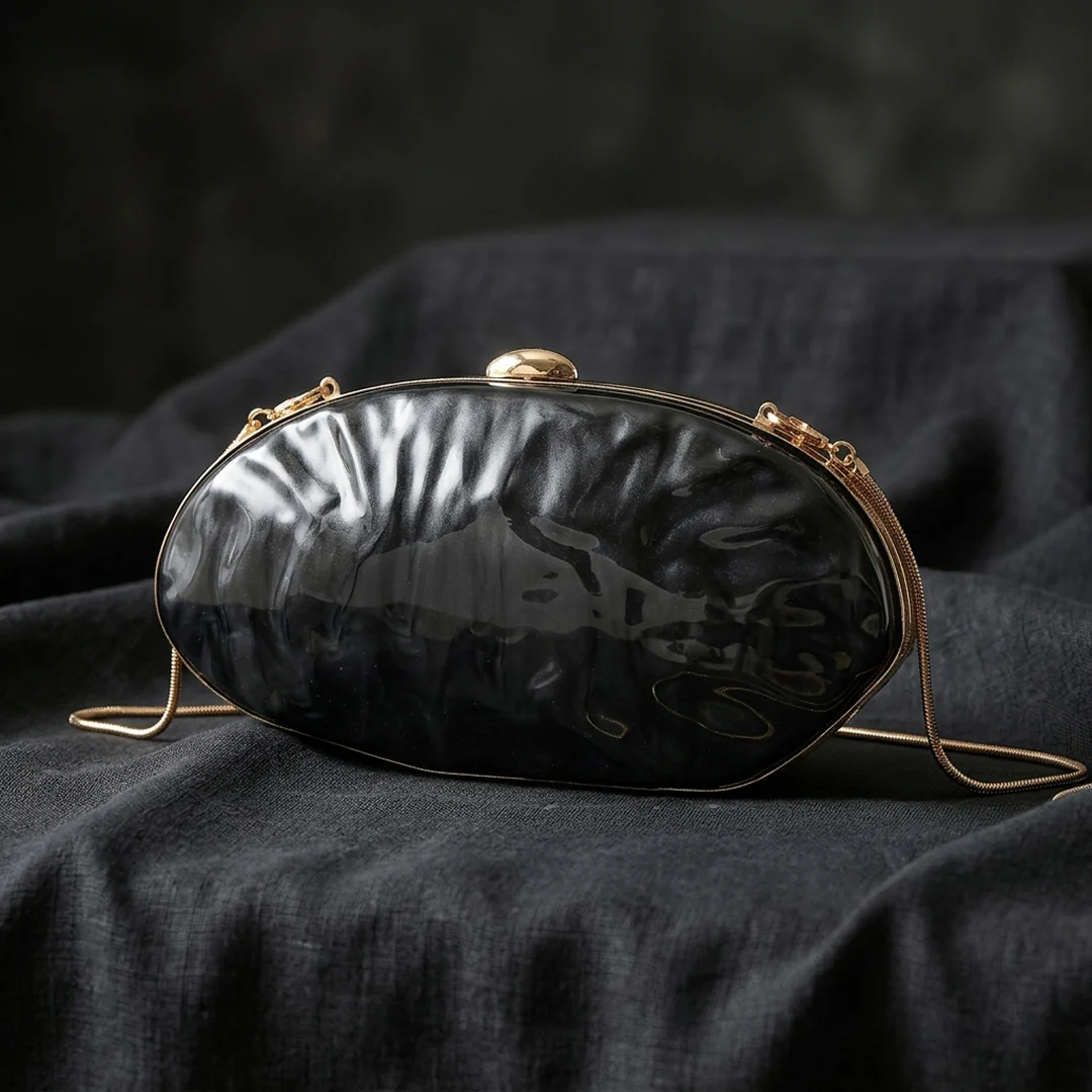 Pearl Oval Minaudière - Image 19