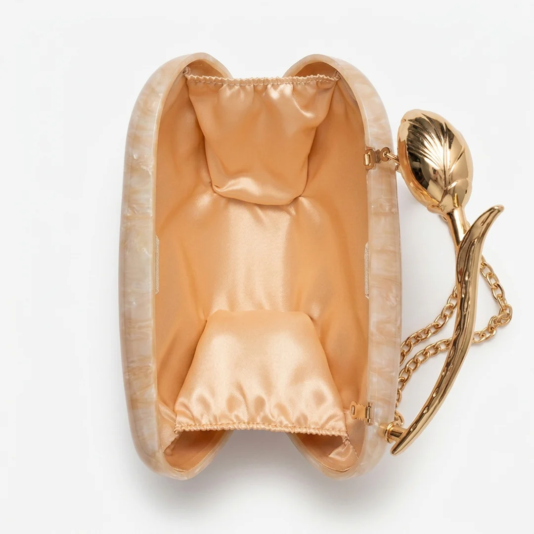 Rosa Acrylic Clutch Bag - Image 18
