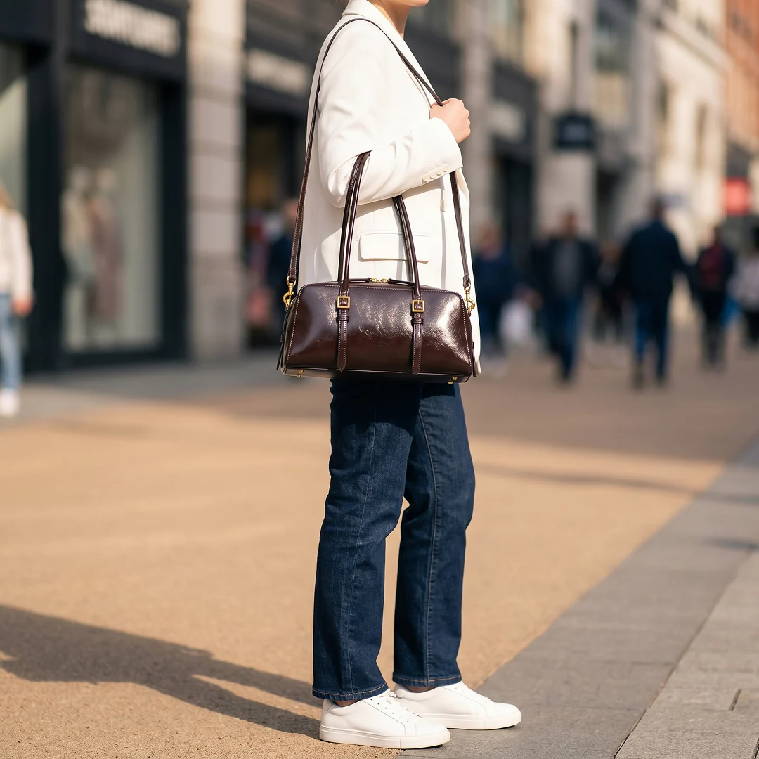 Rosette Boston Bag - Image 3