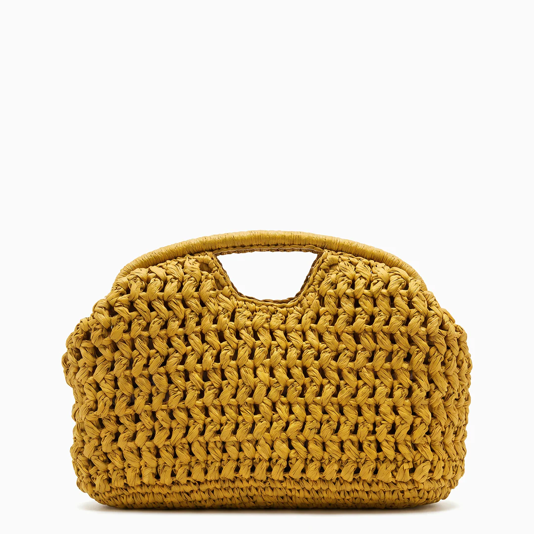 Soleil Woven Straw Bag