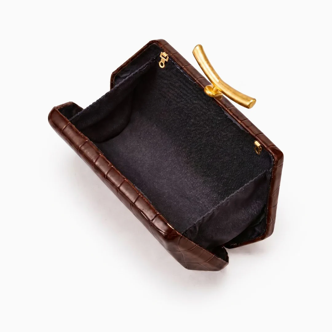 Vesper Embossed Clutch - Image 20