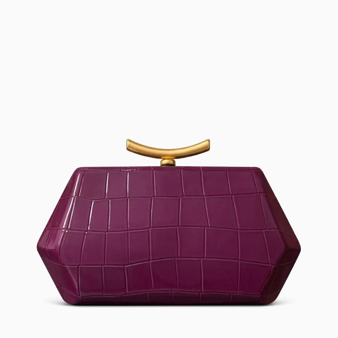 Vesper Embossed Clutch - Image 26
