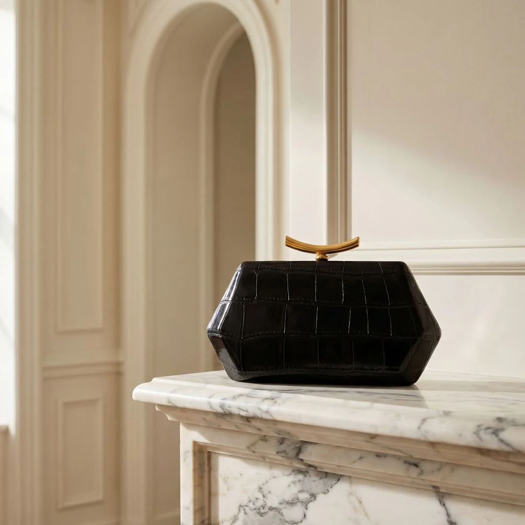 Vesper Embossed Clutch - Image 4