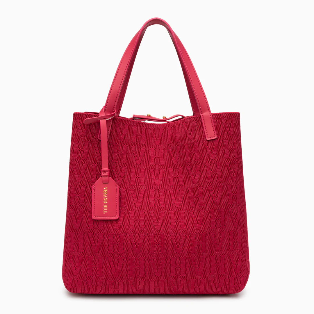 VH Textured Medium Tote Bag - Image 7