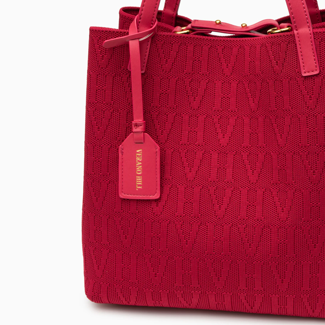 VH Textured Medium Tote Bag - Image 8