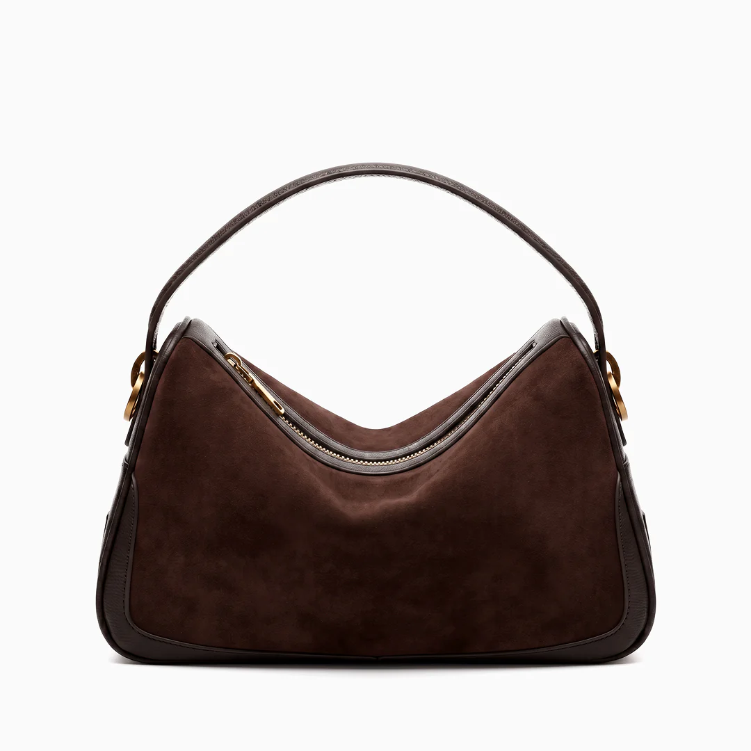 Vienna Suede Shoulder Bag - Image 6